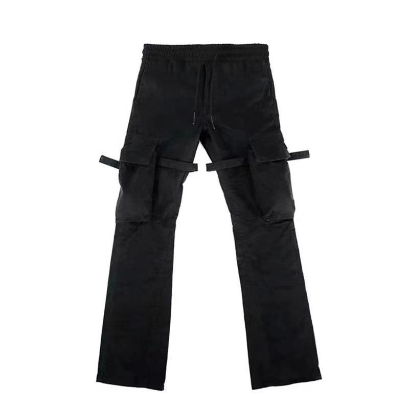 Quần Jean Ống Suông Rộng Phối Túi Cá Tính Dành Cho Nam