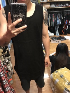 Áo tanktop form dài