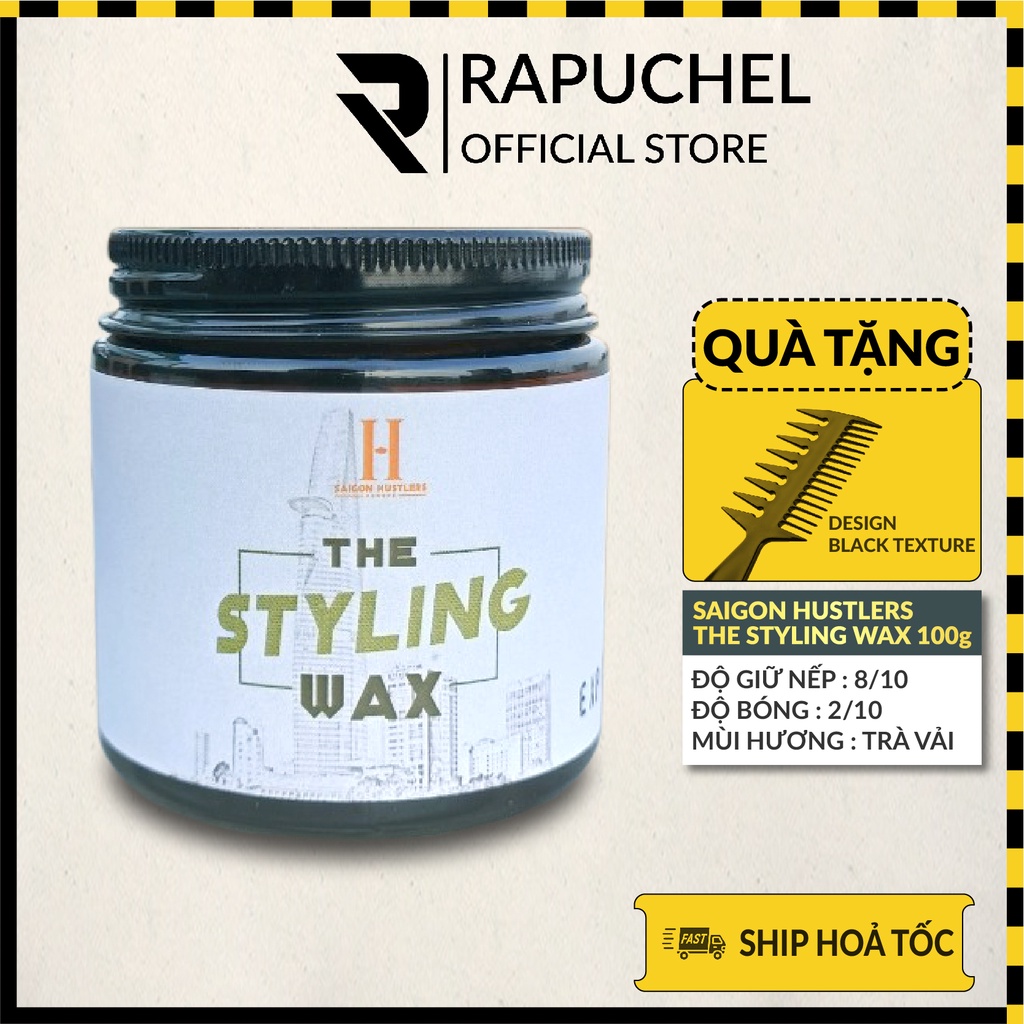 Sáp vuốt tóc nam Styling Wax chính hãng thơm giữ nếp Rapuchel Store SSW01