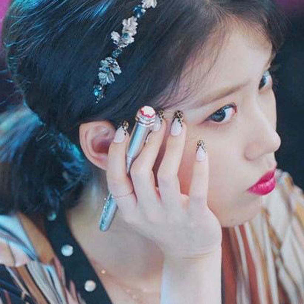 ANEMONE Băng Đô Cài Tóc Đính Đá Nhân Tạo Thời Trang Cho Nữ