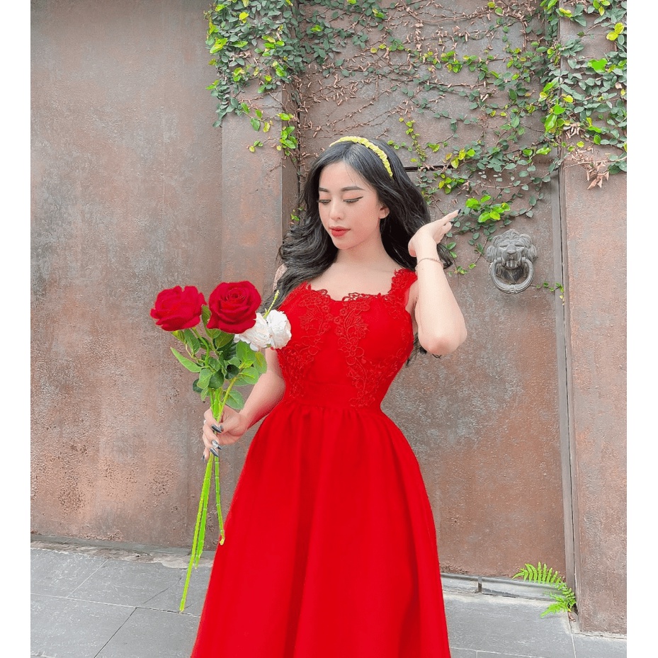 ĐẦM TAPTA PHỐI REN XINH NHƯ CÔNG CHÚA CHO CHỊ EM UP Shop Valentina