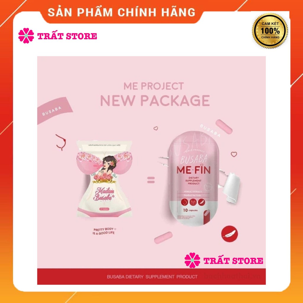 Hàng chính hãng Nở Ngực, Đẹp Da MADAM BUSABA Thái Lan, Sét 7v [Chính Hãng] | BigBuy360 - bigbuy360.vn