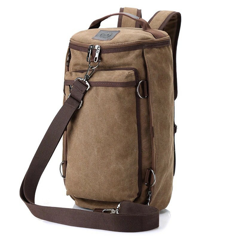 Ba lô thương hiệu Canvas cao cấp cho cả nam và nữ có ngăn đựng laptop Thời trang mã 0508