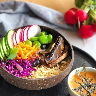 Set 4 Bát Gáo Dừa - Coconut bowls ECO CRAFT