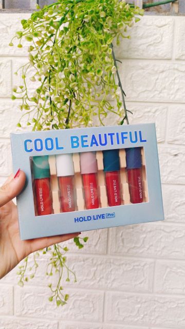 [MẪU 2020] Set 5 son kem Hold live pro Cool Beautiful | BigBuy360 - bigbuy360.vn