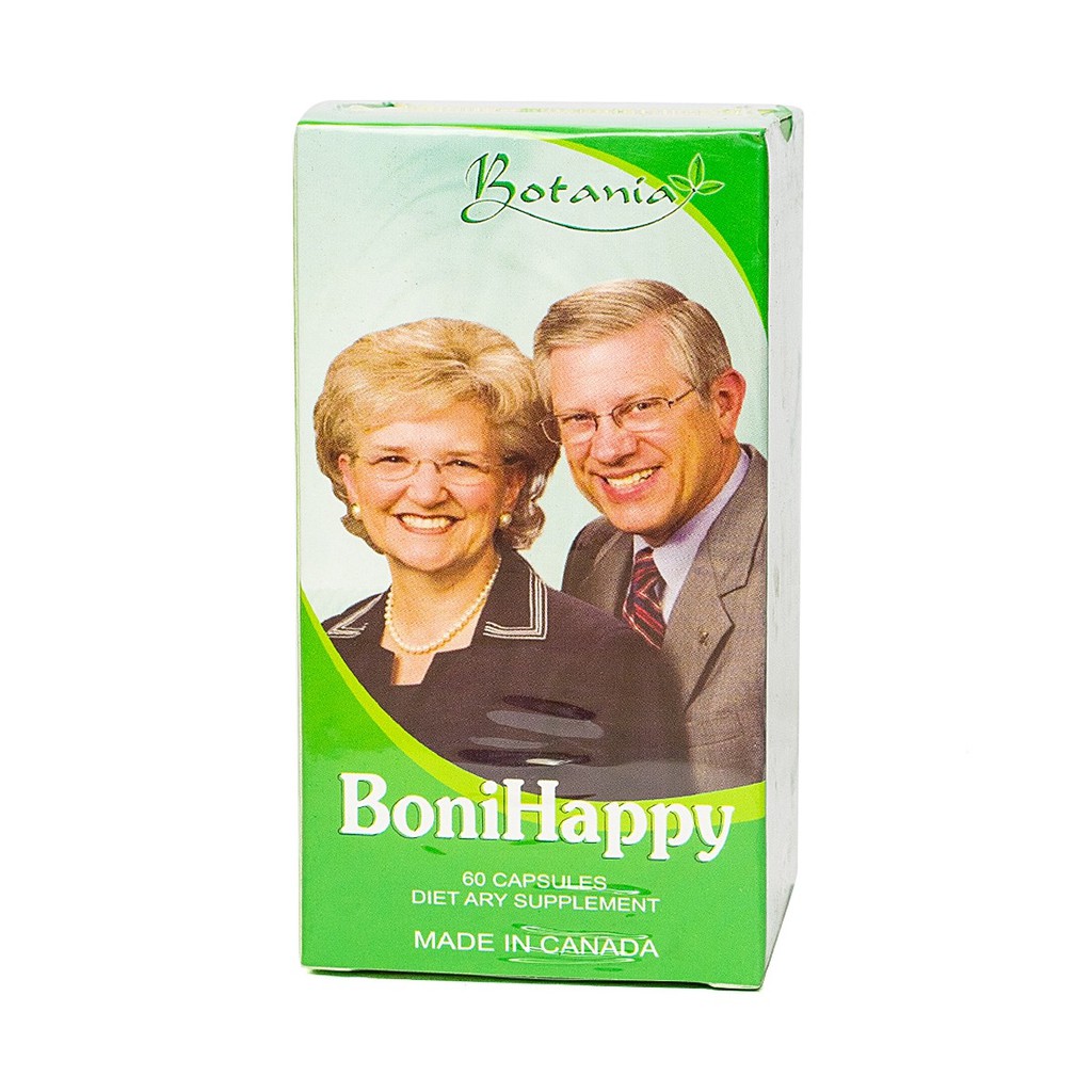 BoniHappy (Hộp 60 viên) - Giúp ngủ ngon, cải thiện trí nhớ [Boni happy]