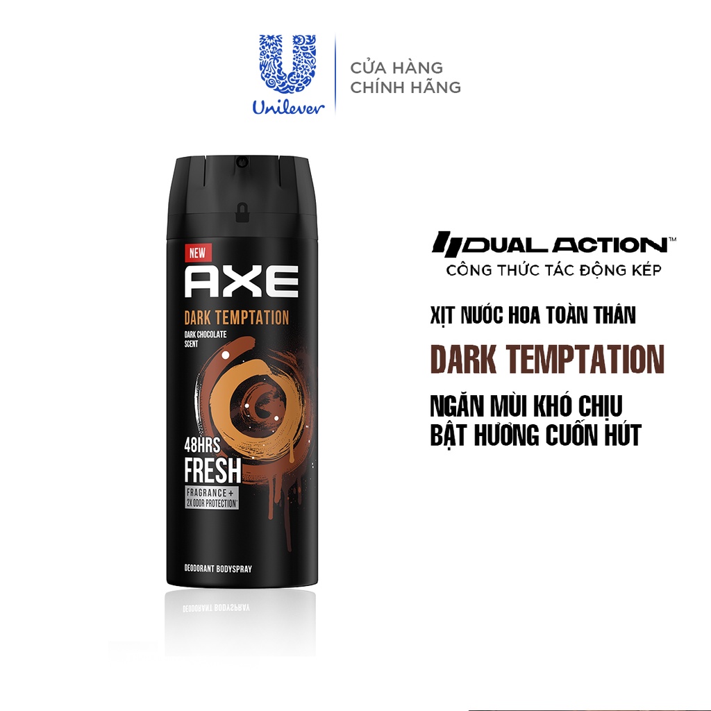 Xịt khử mùi toàn thân cho nam AXE 150ml