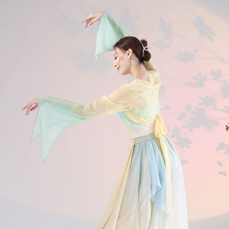 Trang Phục Múa Truyền Thống Trung Hoa Cổ Điển Thời Trang Cho Nữ