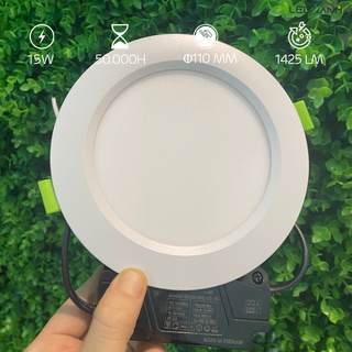 Đèn LED âm trần downlight KingLED Diamond 10W - Φ90mm