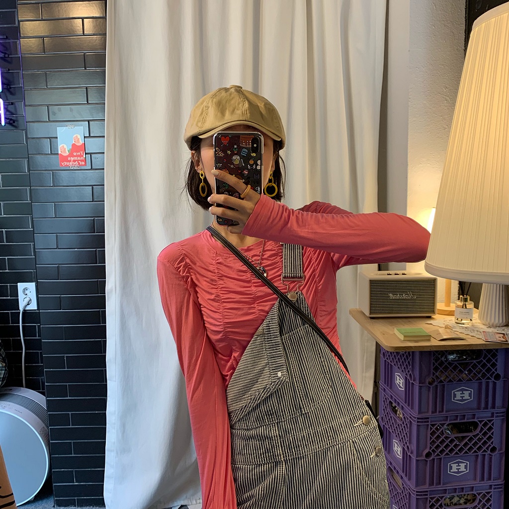 Mũ Beret mỏng phong cách thời trang retro