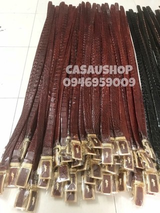 Thắt Lưng Da Cá Sấu Thật 100%