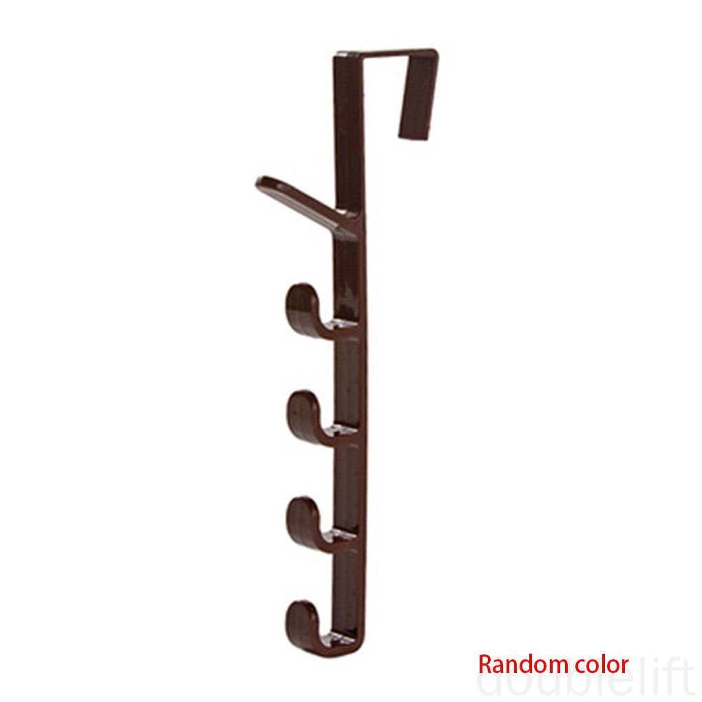 Giá Đỡ Móc Treo Đồ Gắn Tường Bằng Nhựa Tiện Dụng Cho Phòng Tắm / Nhà Bếp