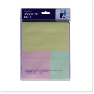 Giấy Note Double A 3 Size Màu Dịu