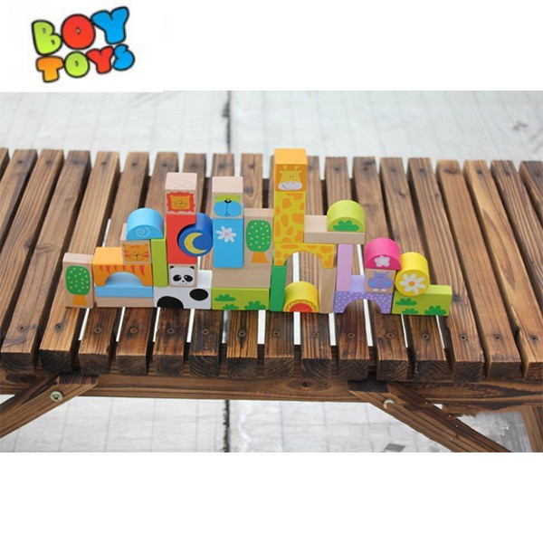 Đồ chơi cho bé xếp gỗ động vật Preschool Line để bé phát triển trí thông minh