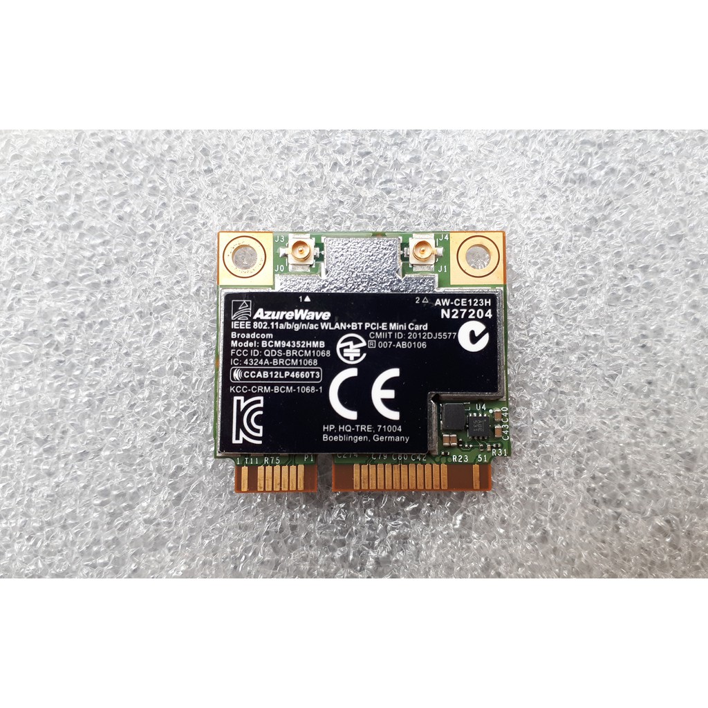 Card WiFi Laptop BCM94352HMB DW1550
