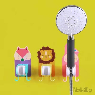 Treo Vòi Hoa Sen Bông Tắm Cho Bé, Móc Dán Tường Đế Kẹp Vòi Sen Trẻ Em Gắn Dính Tường Nhà Tắm Vòi Xịt Toilet Hình Con Thú
