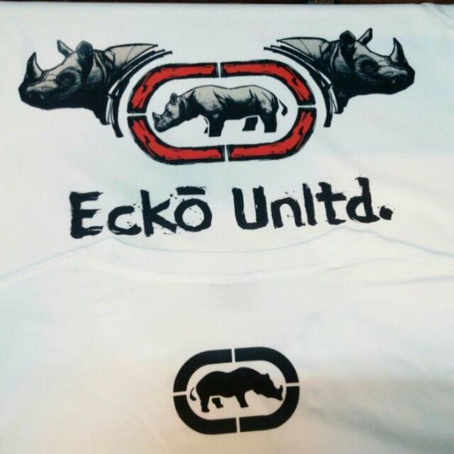 Áo thun in hình ecko unltd Vải Cotton thái (S001)