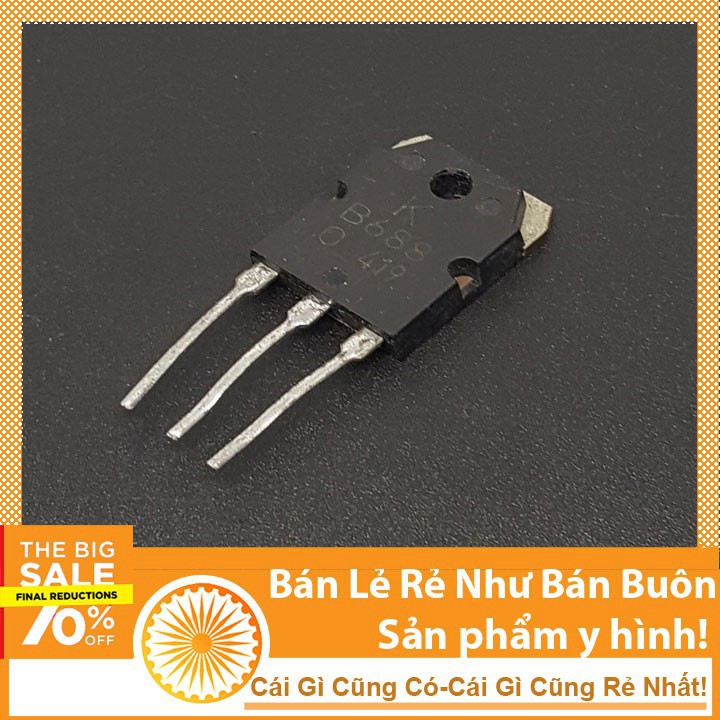 Sò Công Suất Transistor B688 TO-247 120V 8A PNP