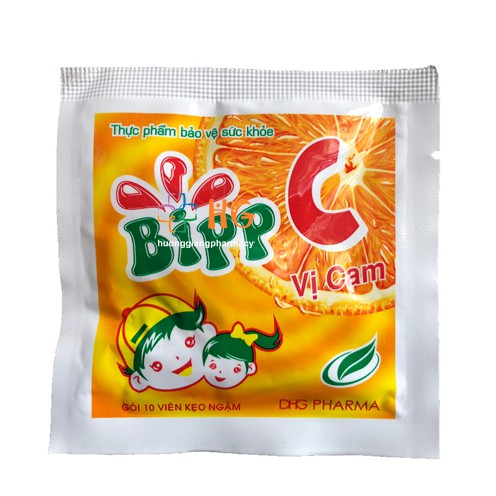 Kẹo ngậm Bipp C (Gói 10 viên)