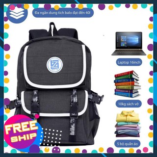 [thanhha] []   Balo thời trang nam nữ đi học, đi chơi đựng được laptop BALO 4.0 tutu.hahastore MT340 HG2703