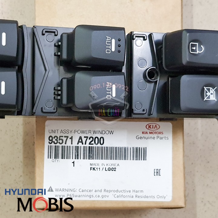 Công Tắc Lên Xuống Kính Tổng Kia K3 Cerato 🚘 Chính Hãng HYUNDAI MOBIS Nhập Khẩu Hàn Quốc