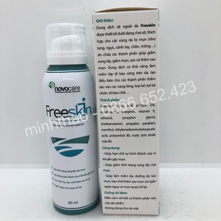 Dung Dịch Xịt Mụn Freeskin  80ml