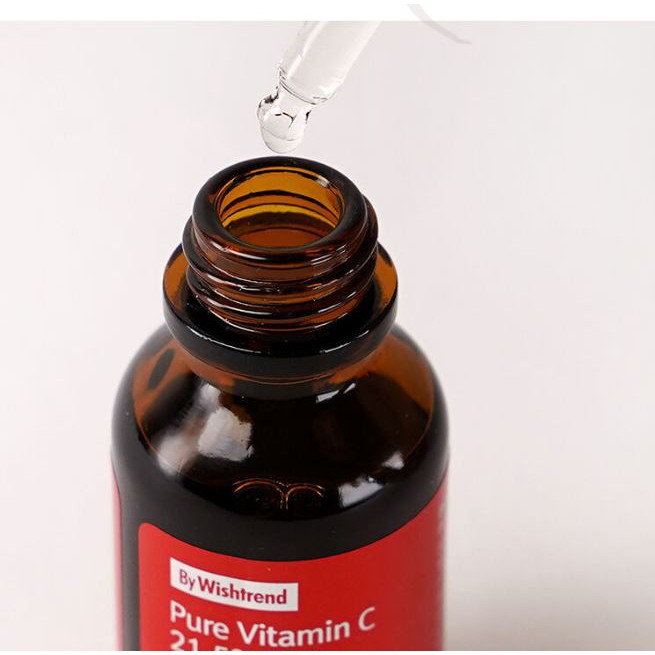 Tinh Chất Vitamin C Nồng Độ Cao Dưỡng Trắng Da, Mờ Thâm Nám By Wishtrend Pure Vitamin C 21.5 Advanced Serum 30ml | BigBuy360 - bigbuy360.vn
