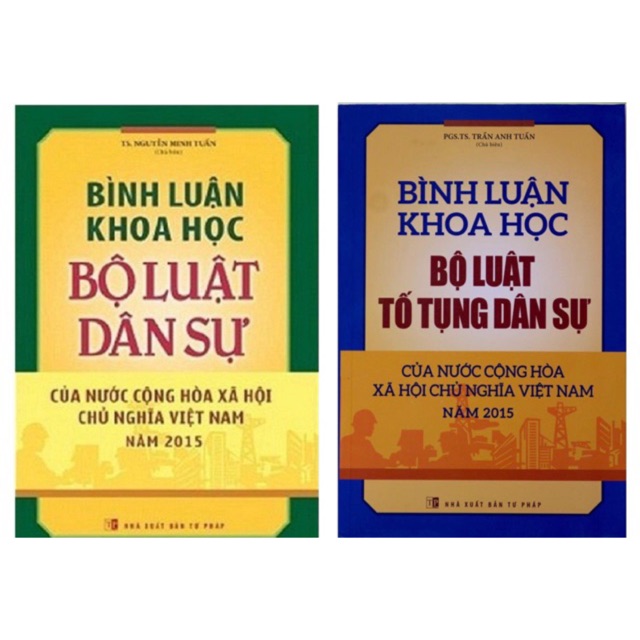 Sách - Combo Bình luận khoa học Bộ luật dân sự và Bình luận khoa học Bộ luật tố tụng dân sự | BigBuy360 - bigbuy360.vn