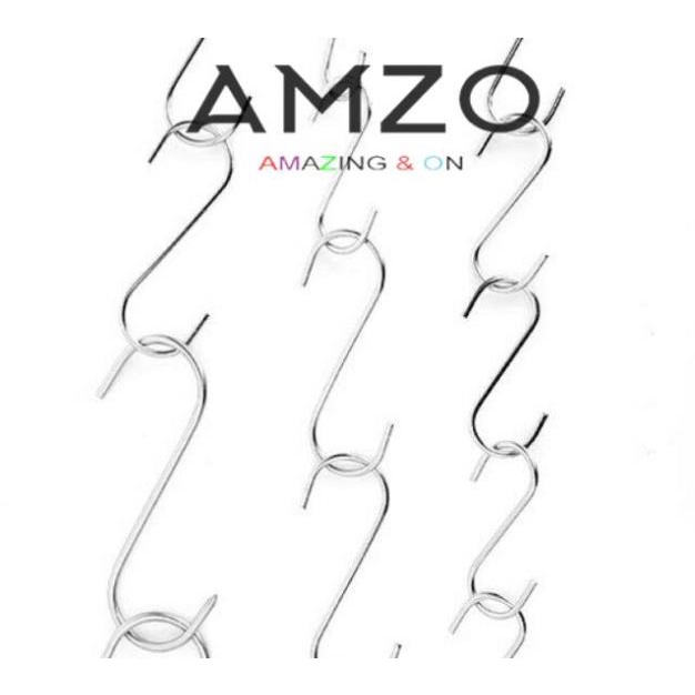 1 Móc Treo Inox Đa Năng Hình Chữ S - Được Chọn Size - AMZO