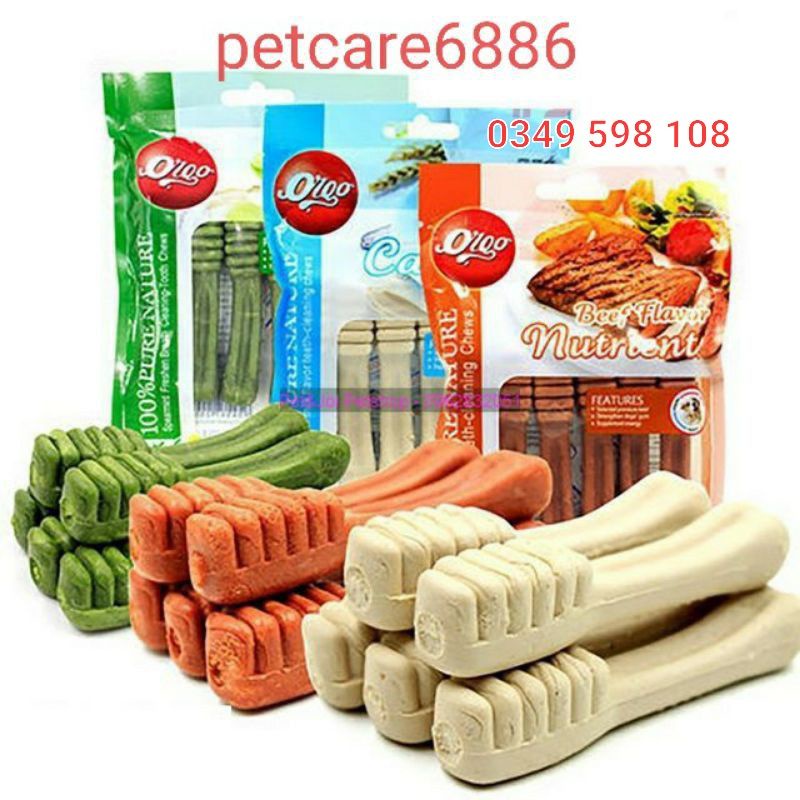 Xương canxi ORGO cho chó mèo gặm sạch răng