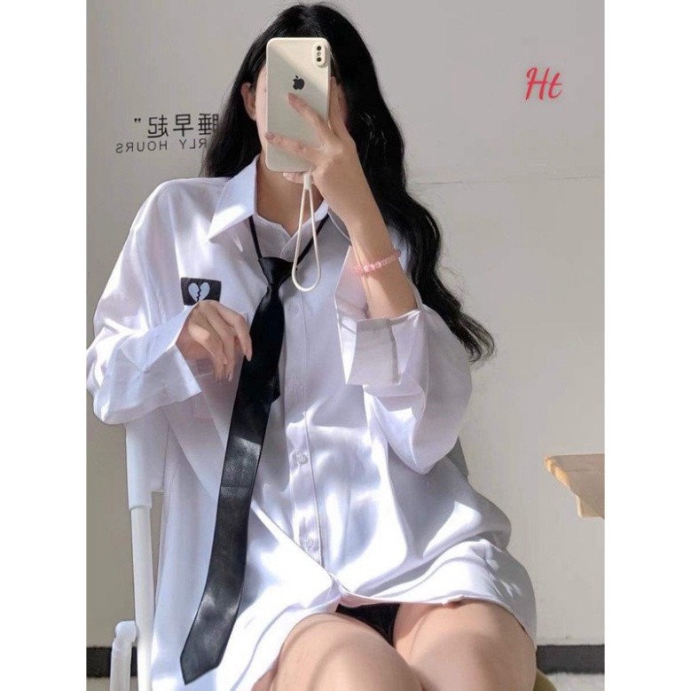 Sét áo sơ mi tim vỡ HT0321