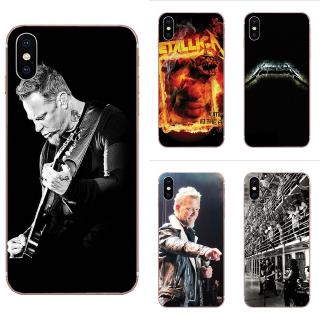 Ốp Điện Thoại Mềm In Hình Nhóm Nhạc Metallica James Hetfield Cho iPhone 11 Pro X XS Max XR 6 6S 7 8 Plus
