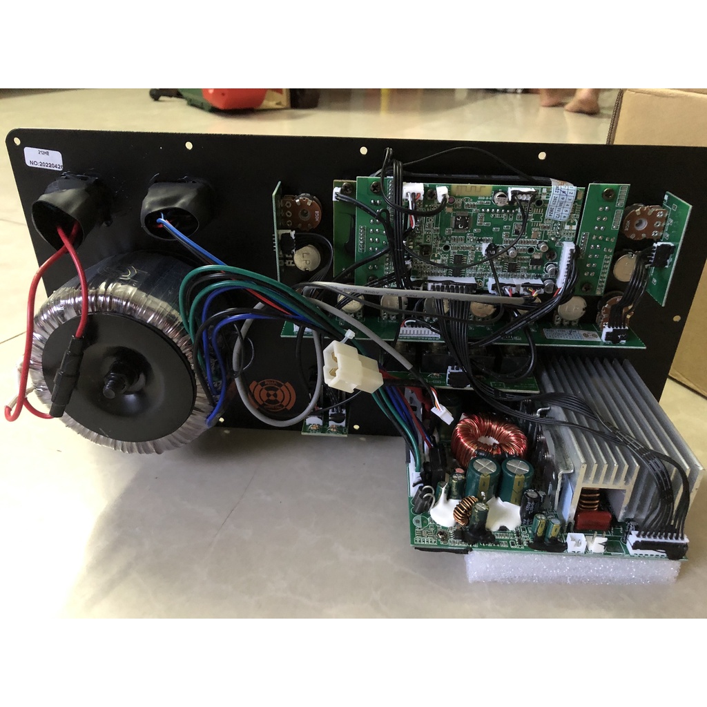 Mạch loa kéo 4 tất đôi có Reverb-nguồn đôi 34V