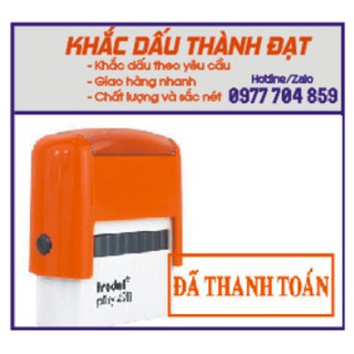 Con dấu ĐÃ THANH TOÁN