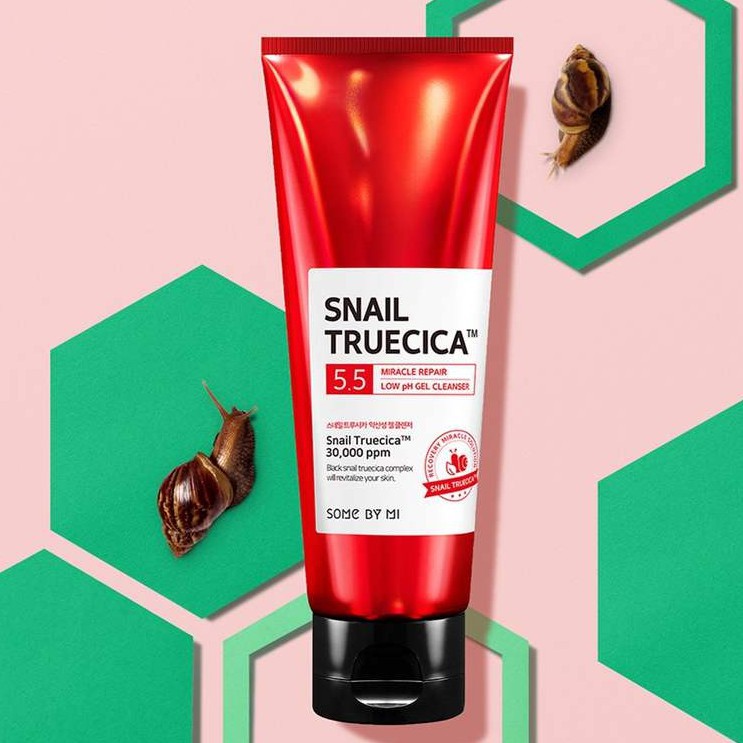 Sữa Rửa Mặt Some By Mi Snail Truecica Miracle Repair Low PH Gel Cleanser 100ml