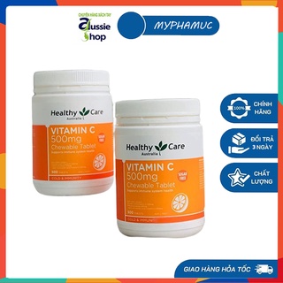 Healthy Care Vitamin C 500mg - 500 viên của Úc