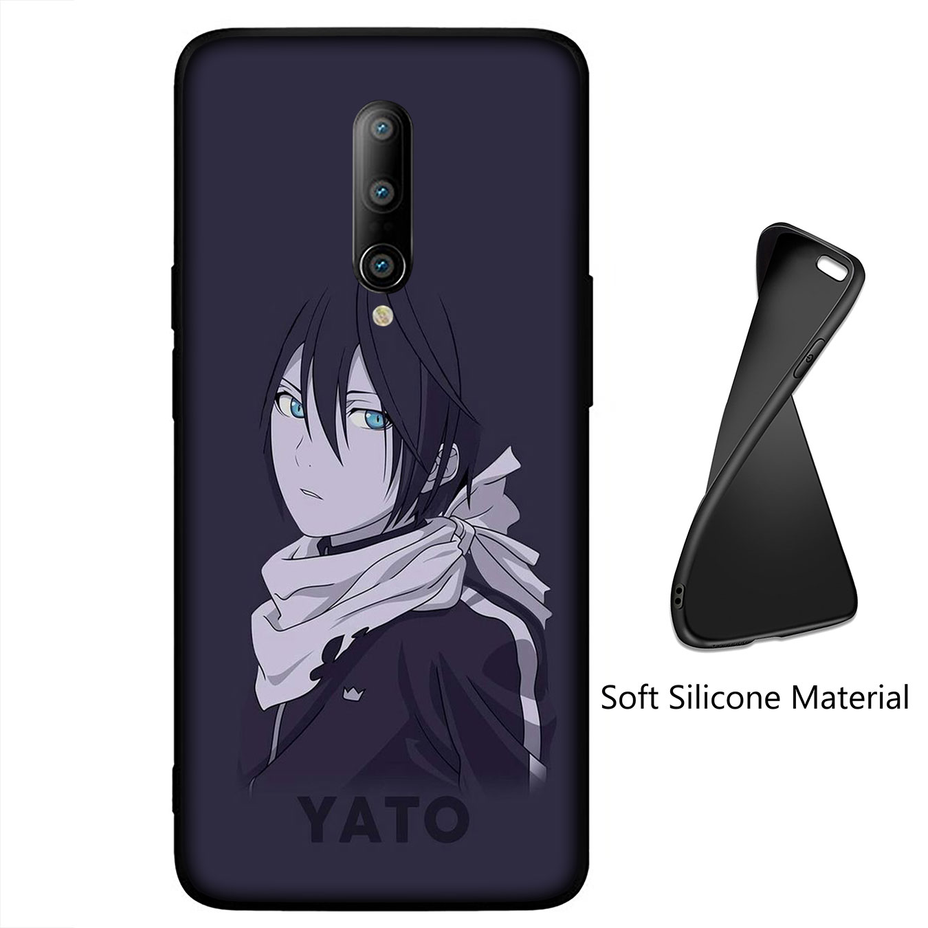 Ốp Điện Thoại Silicon Mềm Hình Anime Noragami Yato B66 Cho Oppo A9 A8 A7 A5 A73 A31 A32 F11 F9 Pro F7 A5s Ax7 A7x A3s A53 2020