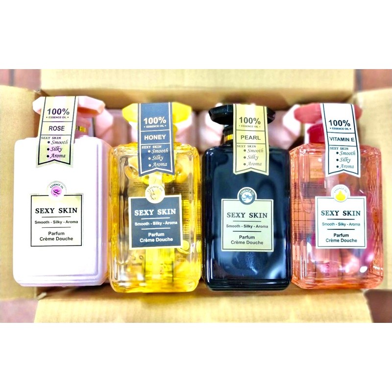 SỮA TẮM NƯỚC HOA PHÁP SEXY SKIN 600ML