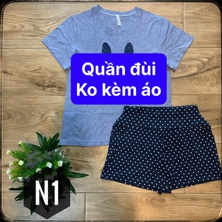 [HCM] (65-80kg) Quần BIGSIZE đùi thun cotton 4 chiều. drap gối codipa.