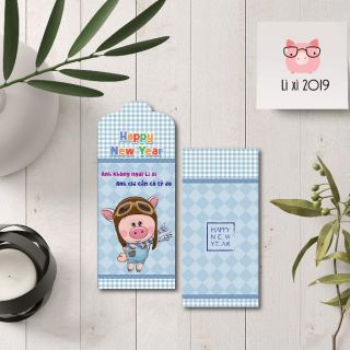 100c lì xì lợn sắc màu 2019