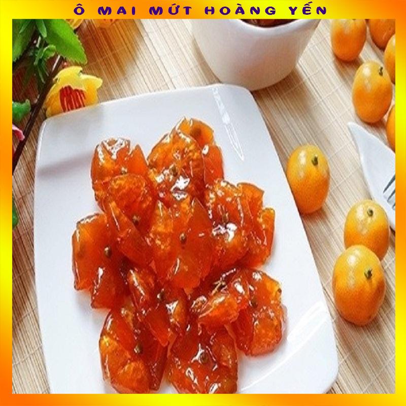 Quất dẻo, ô mai tắc sấy dẻo chua ngọt đặc sản gia truyền