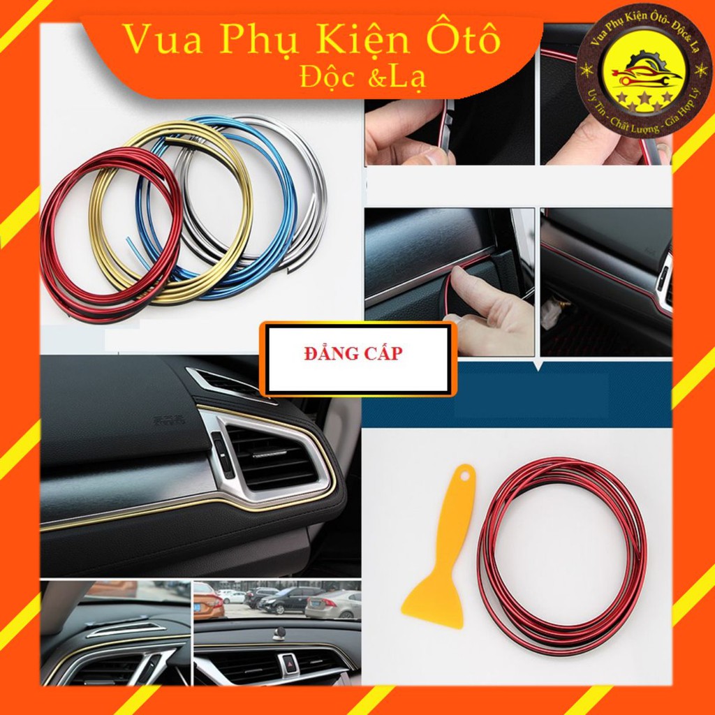 Chỉ viền trang trí nội thất xe ô tô