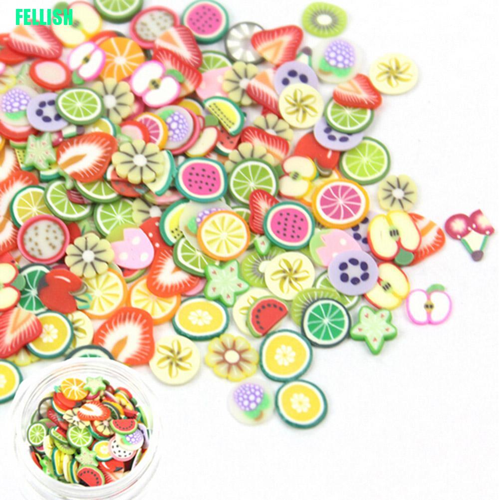 (Hàng Mới Về) Bộ 1000 Miếng Dán 3d Trang Trí Móng Tay