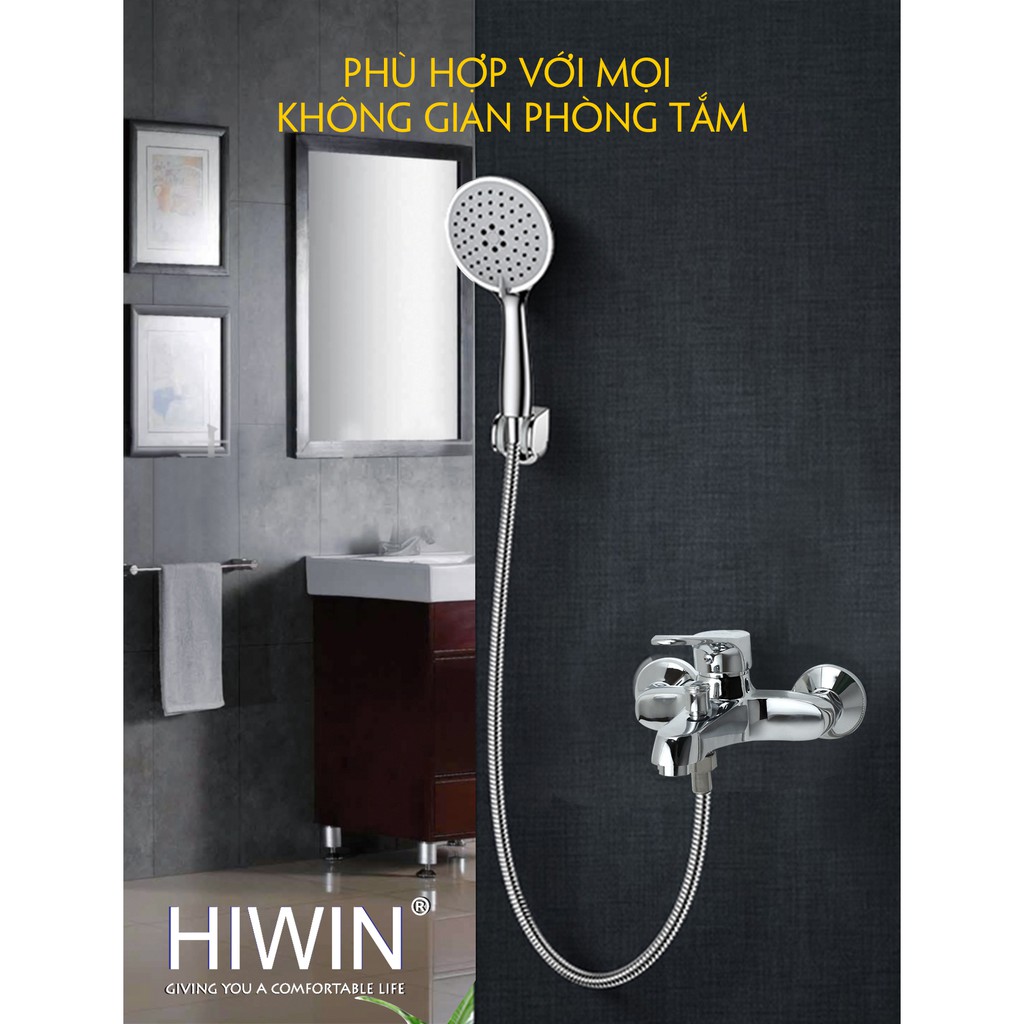 Sen vòi cao cấp mặt gương sáng bóng Hiwin KF-214F