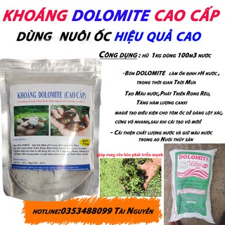 VÔI DOLOMITE CHO THỦY SẢN