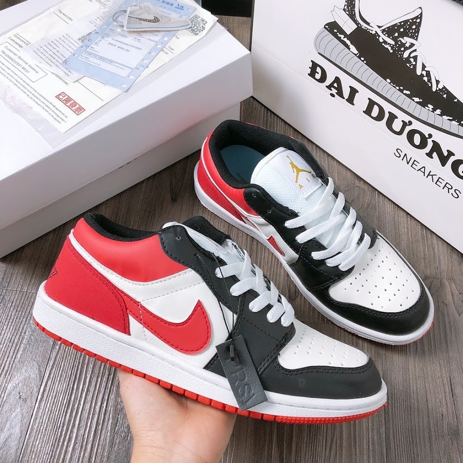 Giày thể thao Jordan 1 cao cổ thấp cổ ⚡️𝐅𝐑𝐄𝐄 𝐒𝐇𝐈𝐏⚡️ Giày JD1 các màu hot nam nữ hàng cao cấp tặng Full Box Bill