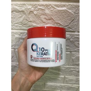 THANH LÝ Ủ phục hồi tóc hư tổn và chẻ ngọn Keratin Q10 Exclusivkosmetik