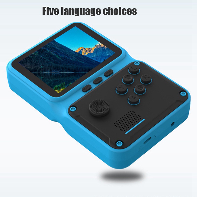 JP09 Handheld Game Console 500-In-1 Retro Mini Game Console, Built-in Battery 300Mah, Supports Five Languages TV Input A