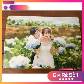 [phễu yt] In Ảnh Gỗ 13x18 cm để bàn