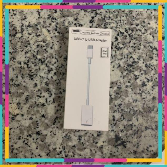 Cáp OTG Type-C. USB-C To USB Adapter